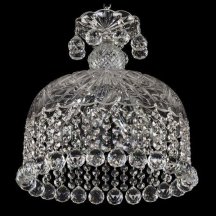 Люстра для натяжных потолков Bohemia Ivele Crystal 1478 14781/30 Ni Balls