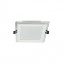 Встраиваемый светодиодный светильник Lumina Deco Beneto LDC 8097-SQ-GL-12WSMD-D160 WT