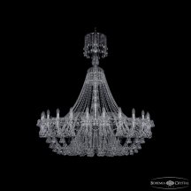 Элитная люстра Bohemia Ivele Crystal 1409 1409/24/530/XL-160 Ni