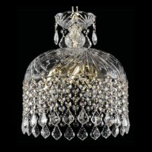 Люстра для гостиной Bohemia Ivele Crystal 1478 14781/25 G Leafs