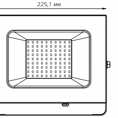 Прожектор светодиодный Gauss Elementary 70W 4000К 613100270