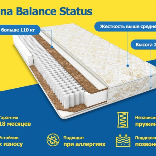 Askona Balance Status - Акция 160x195