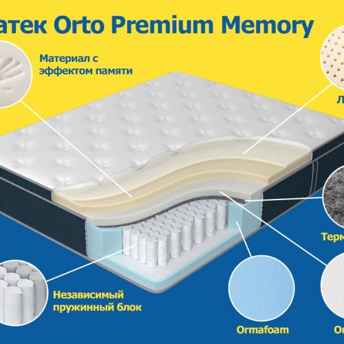 Орматек Orto Premium Memory 180x195