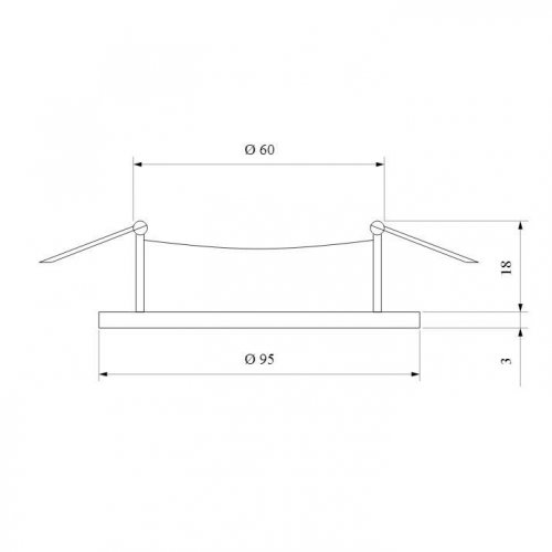 Встраиваемый светильник Elektrostandard Dorma 25001/01 a057004