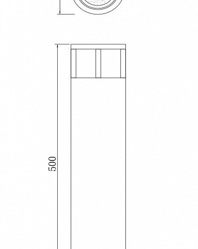 Уличный светодиодный светильник Maytoni Wolseley Road O011FL-L6B