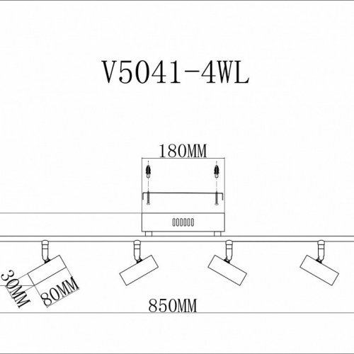 Светодиодный спот Moderli Right V5041-4WL