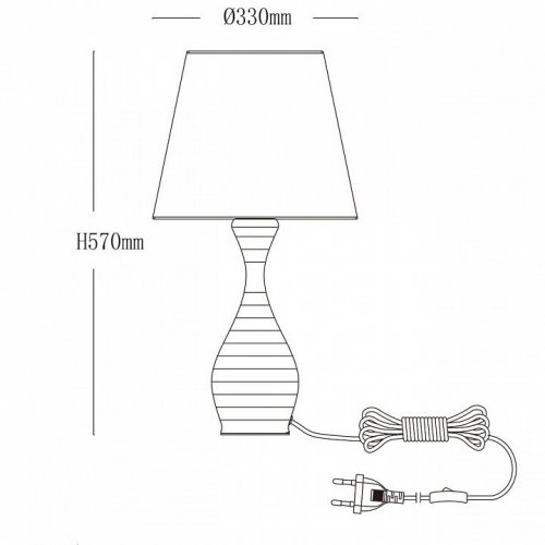 Настольная лампа MW-Light Салон 415033801