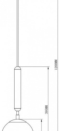 Подвесной светильник Moderli Host V2850-1P