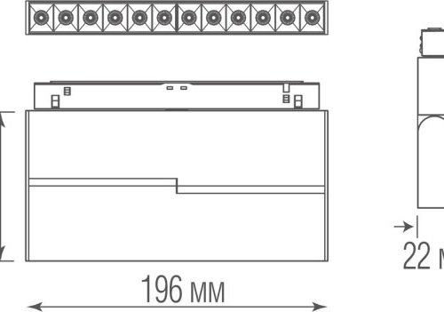 Трековый светильник Eye turn DL20292WW12W