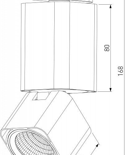 Светильник на штанге Elektrostandard Cubus a062876