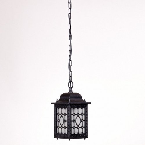 Уличный светильник подвесной Oasis Light 64805S Bl прямоугольный