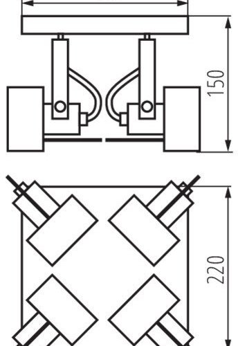 Спот Kanlux SONDA II EL-4O W 34929