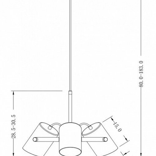 Подвесной светильник Freya Elori FR4004PL-03WB