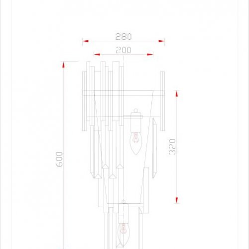 Бра 62GDM-81008