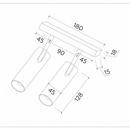 Трековый светильник Track System GL3902