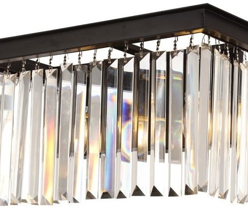 Бра DeLight Collection 1920s Odeon KR0387W-2A black/clear