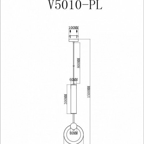 Подвесной светильник Moderli Richard V5010-PL