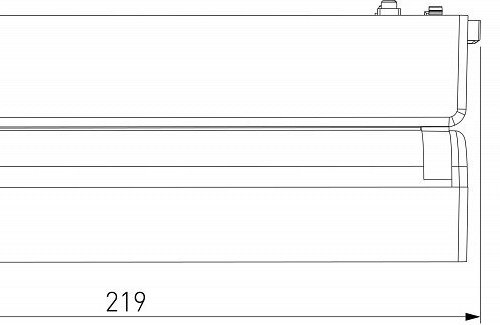 Накладной светильник Elektrostandard Flat Magnetic a063707