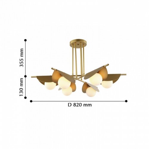 Потолочная люстра Favourite Kernel 2366-6P