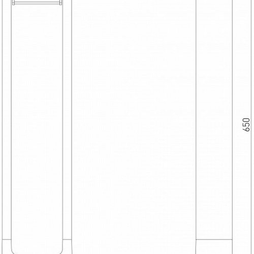 Наземный низкий светильник Elektrostandard DORS a062881