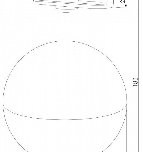 Светильник на штанге Elektrostandard Glob a053137