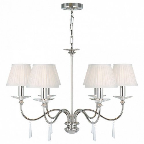 Подвесная люстра Elstead Lighting Finsbury Park FP6 POL NICKEL