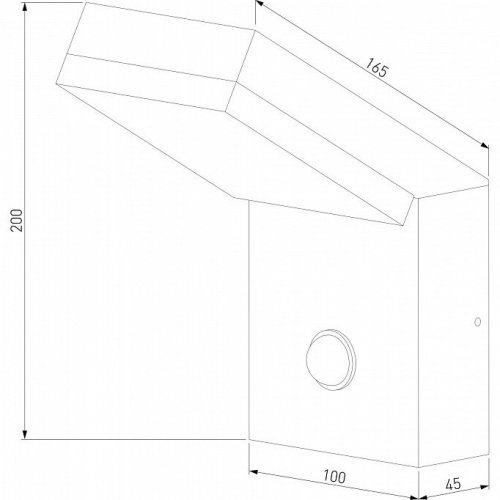 Накладной светильник Elektrostandard Sensor a053946