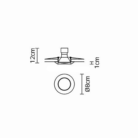 Точечный светильник Venere D55F2511