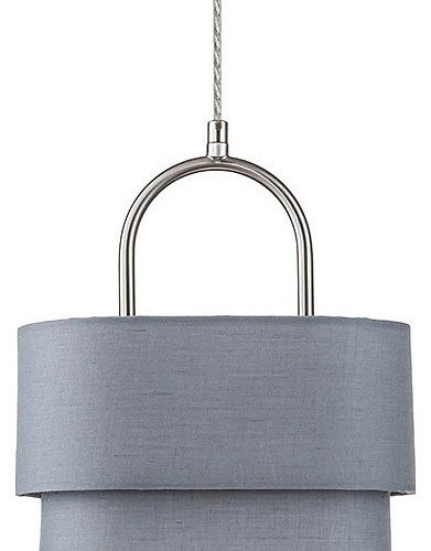 Подвесной светильник Indigo Borsa 13024/2P Nickel