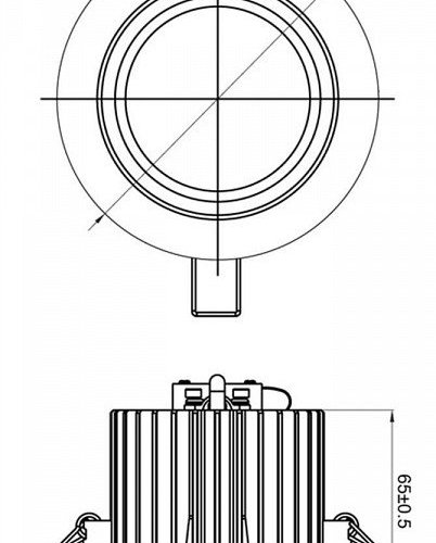 Встраиваемый светильник Deko-Light COB 95 CCT 565194