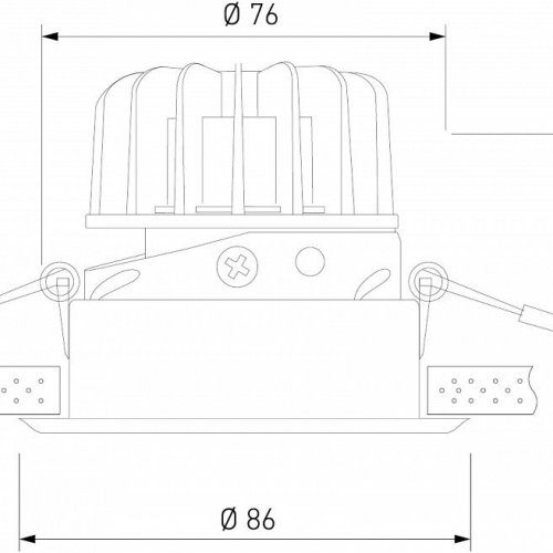 Встраиваемый светильник Elektrostandard Osti a062939