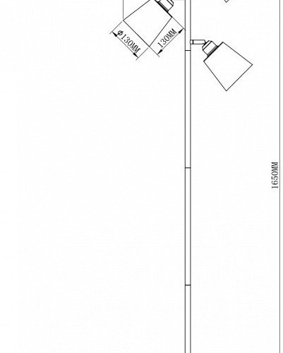 Торшер Moderli Floor V3051-3F