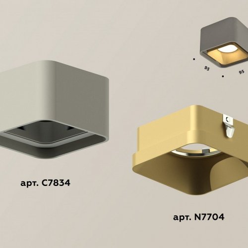 Точечный светильник Ambrella light Techno XS7834004