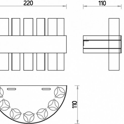 Настенный светильник Favourite Placerat 4012-1W