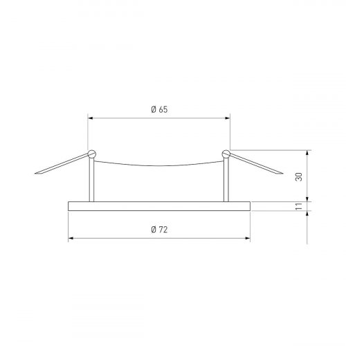 Встраиваемый светильник Elektrostandard 111 MR16 черный a053336