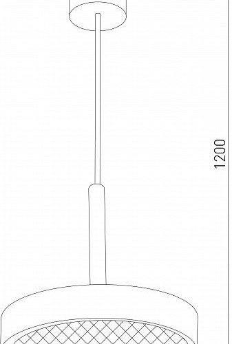 Подвесной светильник Elektrostandard Plate a065411