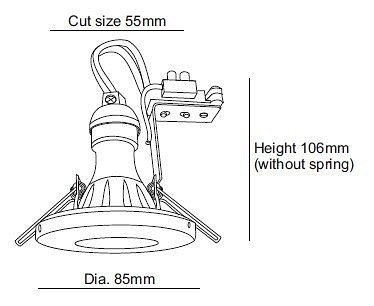 Встраиваемый светильник Deko-Light Alcor 110014