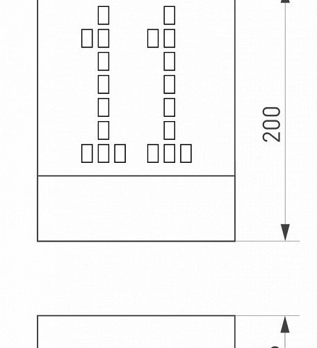 Уличный настенный светодиодный светильник Arlight LGD-Sign-Wall-S150x200-3W Warm3000 030022