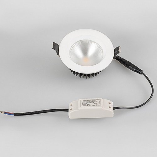 Встраиваемый светильник Arlight LTD-105WH-FROST-9W Day White 110deg