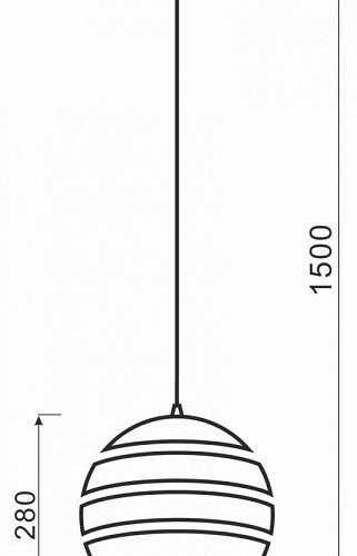 Подвесной светильник Deko-Light Ankaa 280 342138