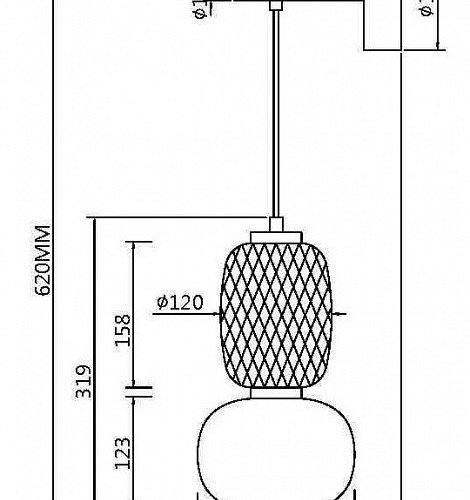 Бра Pattern MOD267WL-L18G3K