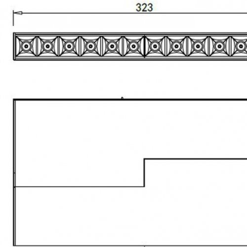 Трековый светильник Eye turn DL18786/12M White