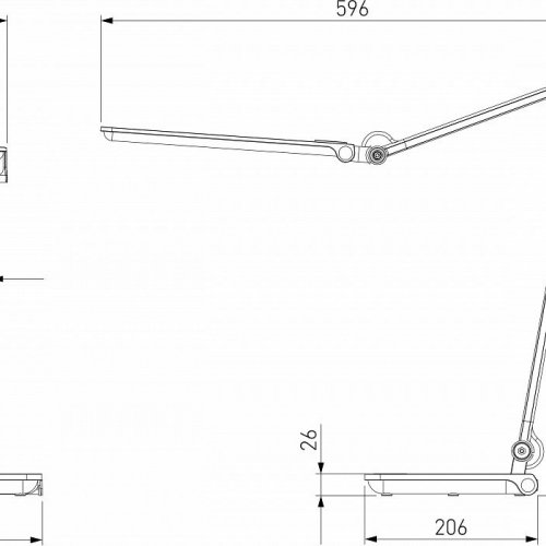 Настольная лампа офисная Elektrostandard Great a065290