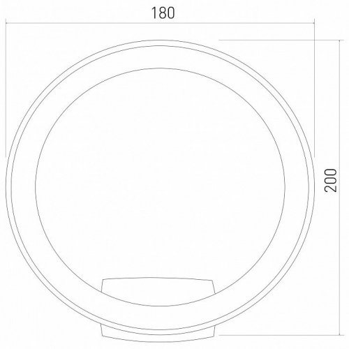 Светильник на штанге Elektrostandard Ring a054931