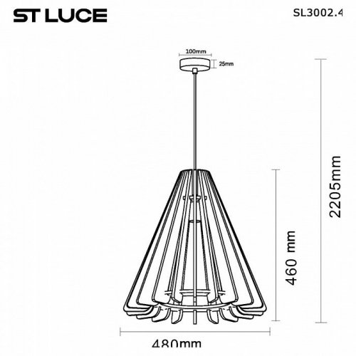 Подвесной светильник Sentito SL3002.403.01