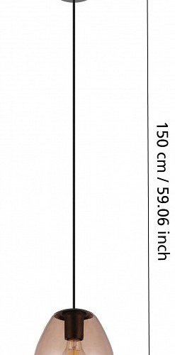 Подвесной светильник Eglo Estanys 1 390159