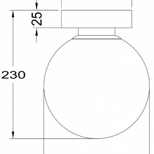 Настенно-потолочный светильник Maytoni Basic form MOD321WL-01G3