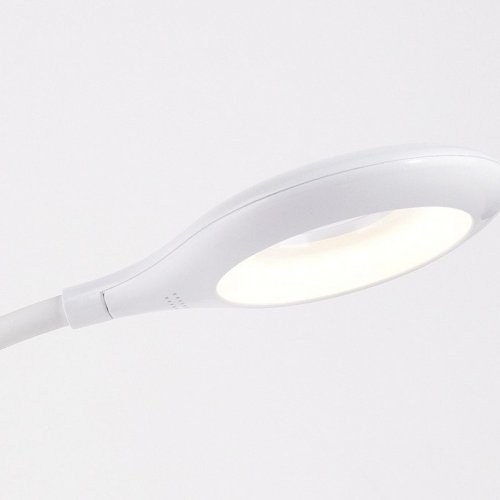 Настольная лампа офисная Ambrella DE56 DE561 WH белый LED 4200K 4W