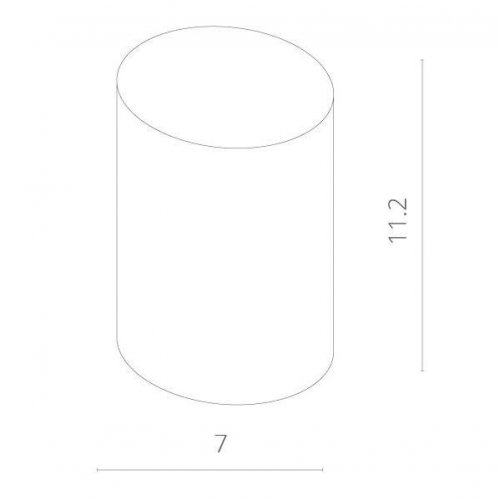 Потолочный светильник Arte Lamp Tubo A9260PL-1WH