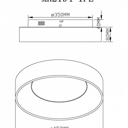 Потолочный светильник Shannon MR2194-1PL